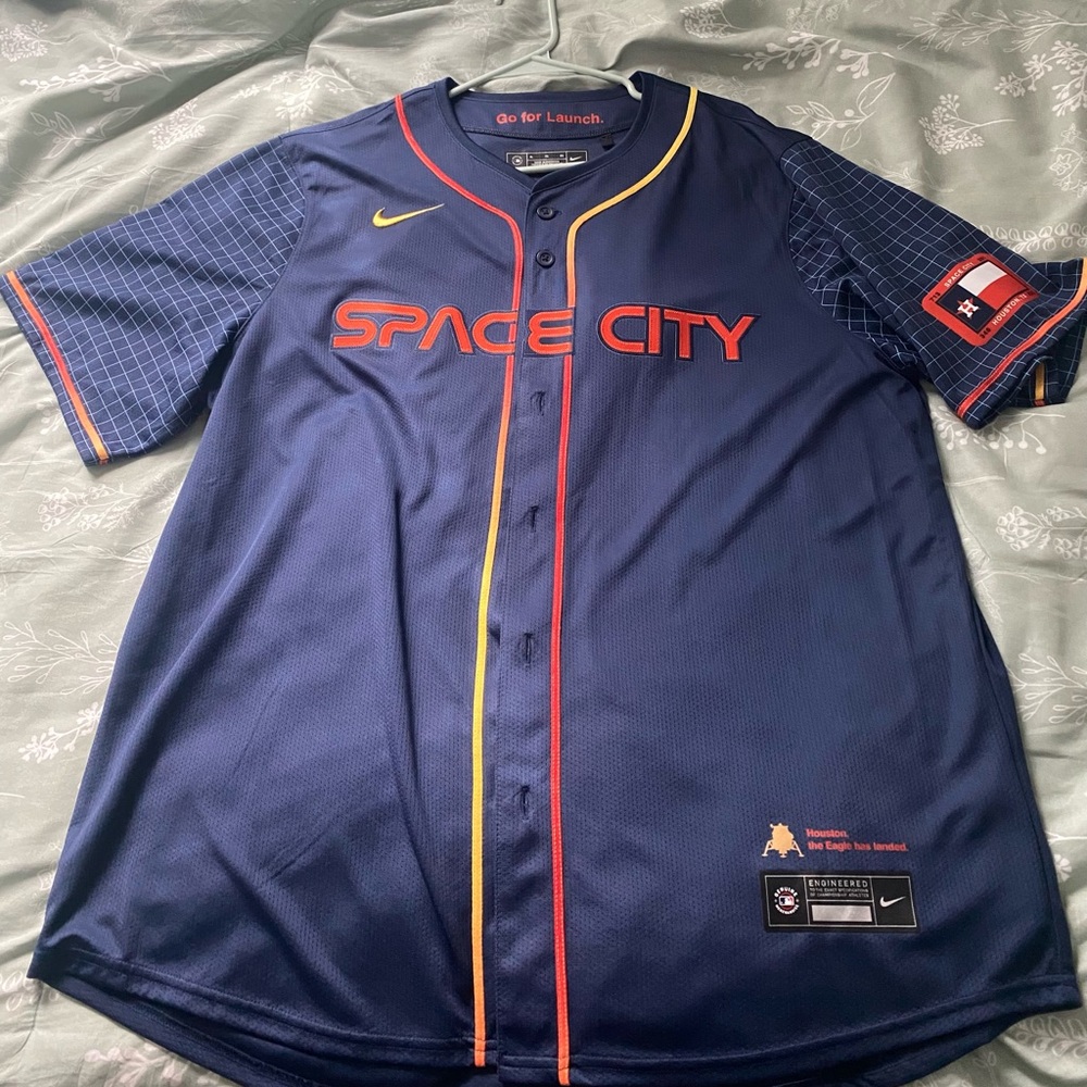Houston Astros Nike Official Replica City Connect Jersey (Altuve) - Mens XL